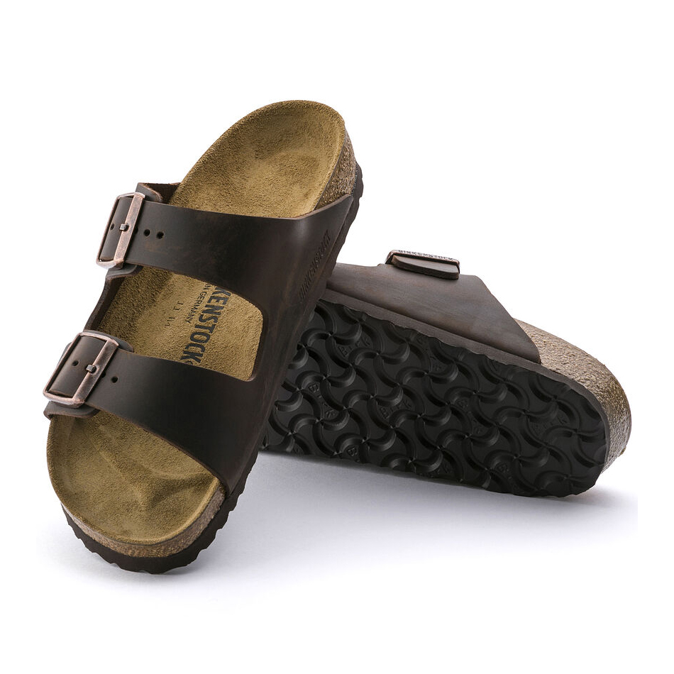 Birkenstock Ciabatta Arizona Oiled Leather 052533 Habana