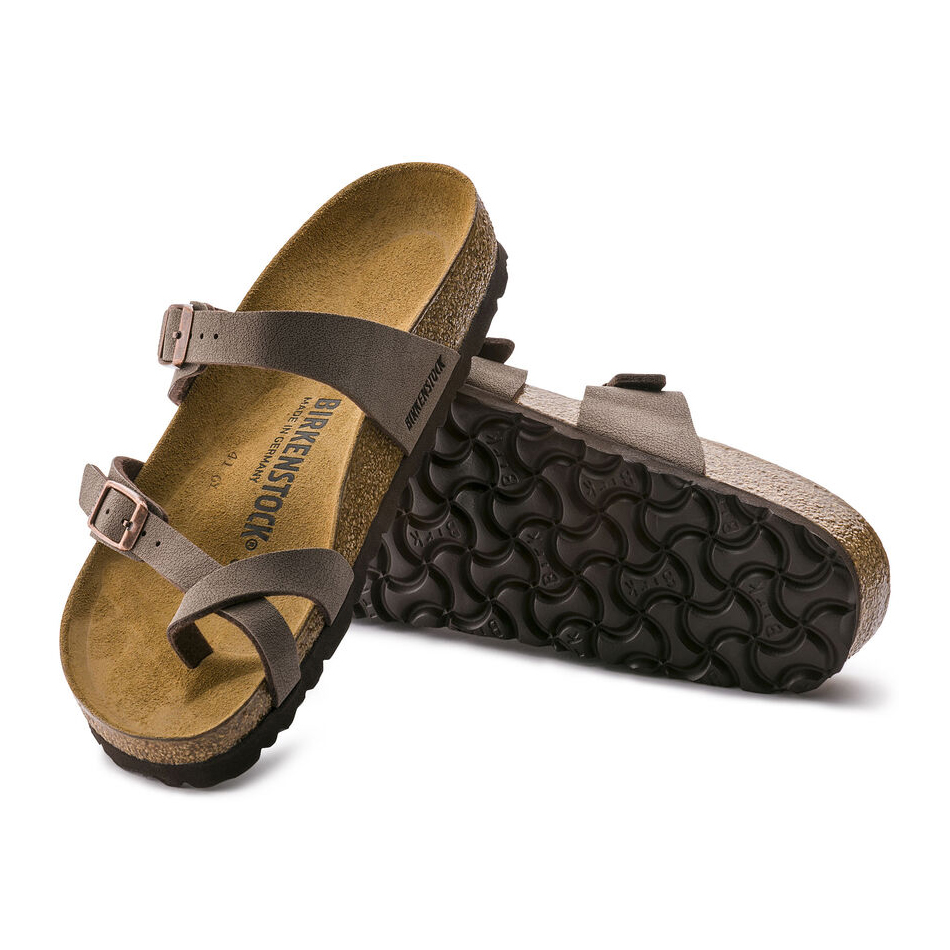 Birkenstock Ciabatta Infradito Mayari Birkibuc 071061 Mocca