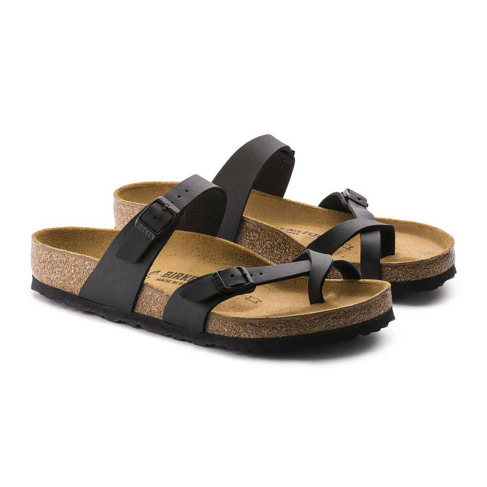 Birkenstock Ciabatta Infradito Mayari Birko Flor 071791 Black