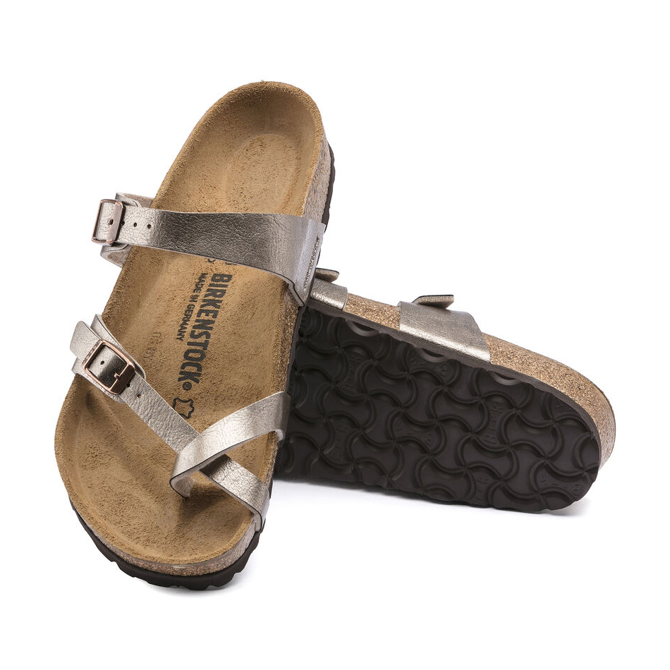 Birkenstock Ciabatta Infradito Mayari Birko Flor Graceful Taup Graceful Taupe