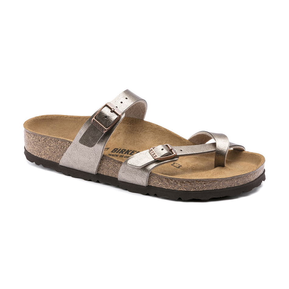 Birkenstock Ciabatta Infradito Mayari Birko Flor Graceful Taup Graceful Taupe