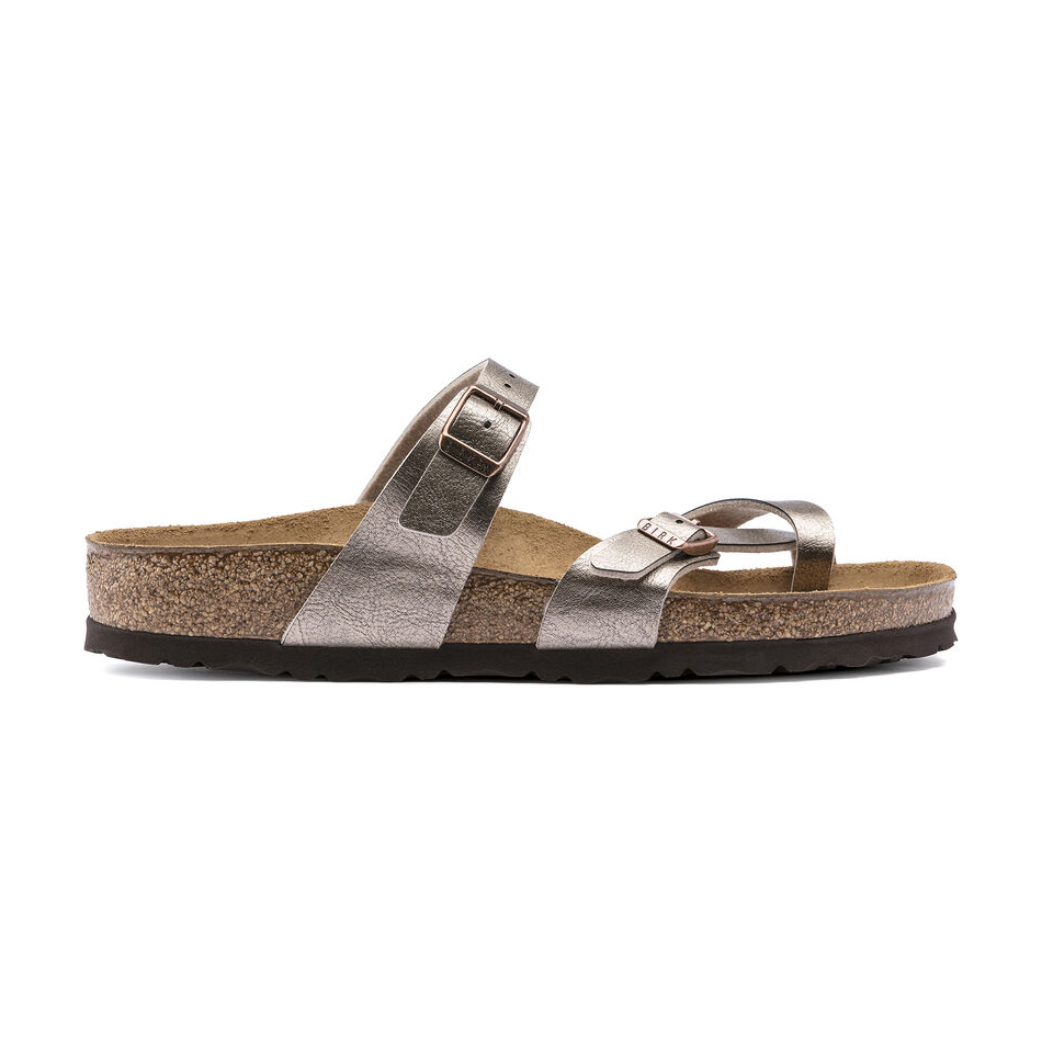 Birkenstock Ciabatta Infradito Mayari Birko Flor Graceful Taup Graceful Taupe