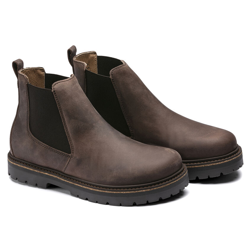Birkenstock Stivaletto Stalon Women Nabuk Leather Mocca Mocca