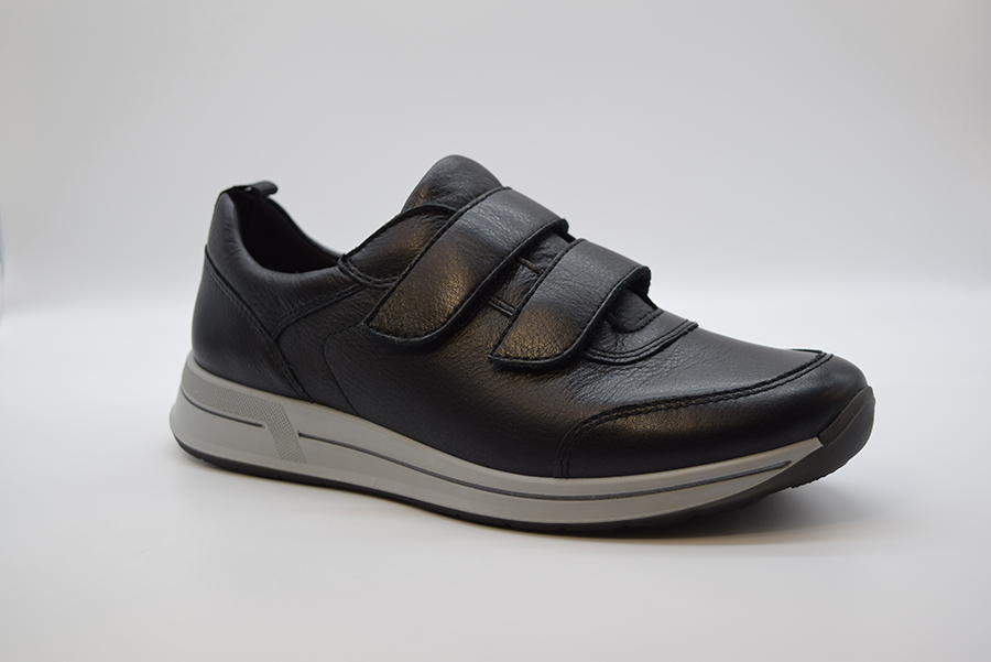 Ara Sneakers Velcri Osaka 2.0 Calzata H Nero 01