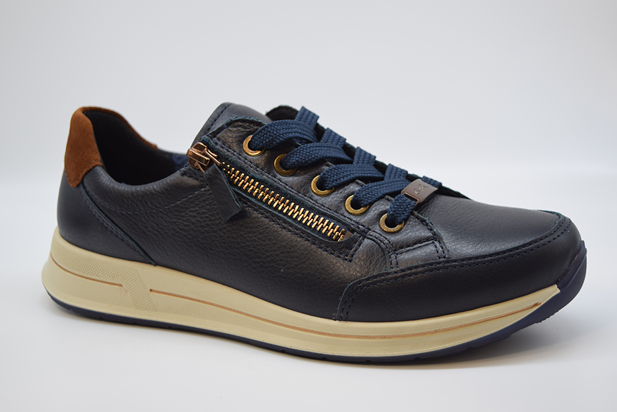 Ara Sneakers E Cerniera Osaka Calzata H Blu 22