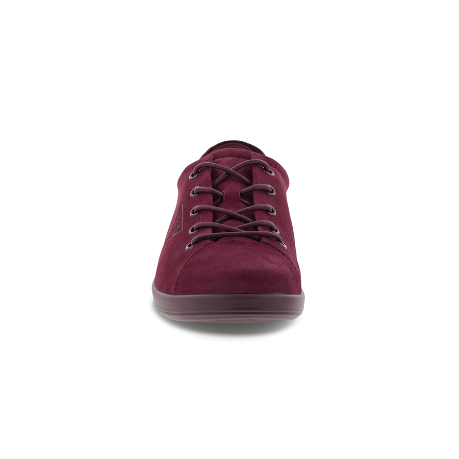 Ecco Sneaker Soft 2.0 Tie Bordo 02237