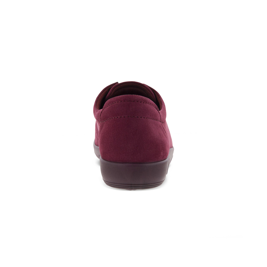 Ecco Sneaker Soft 2.0 Tie Bordo 02237