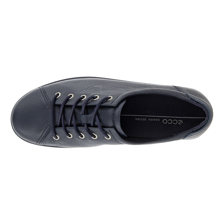 Ecco Sneaker Soft 2.0 Tie Marine 11038