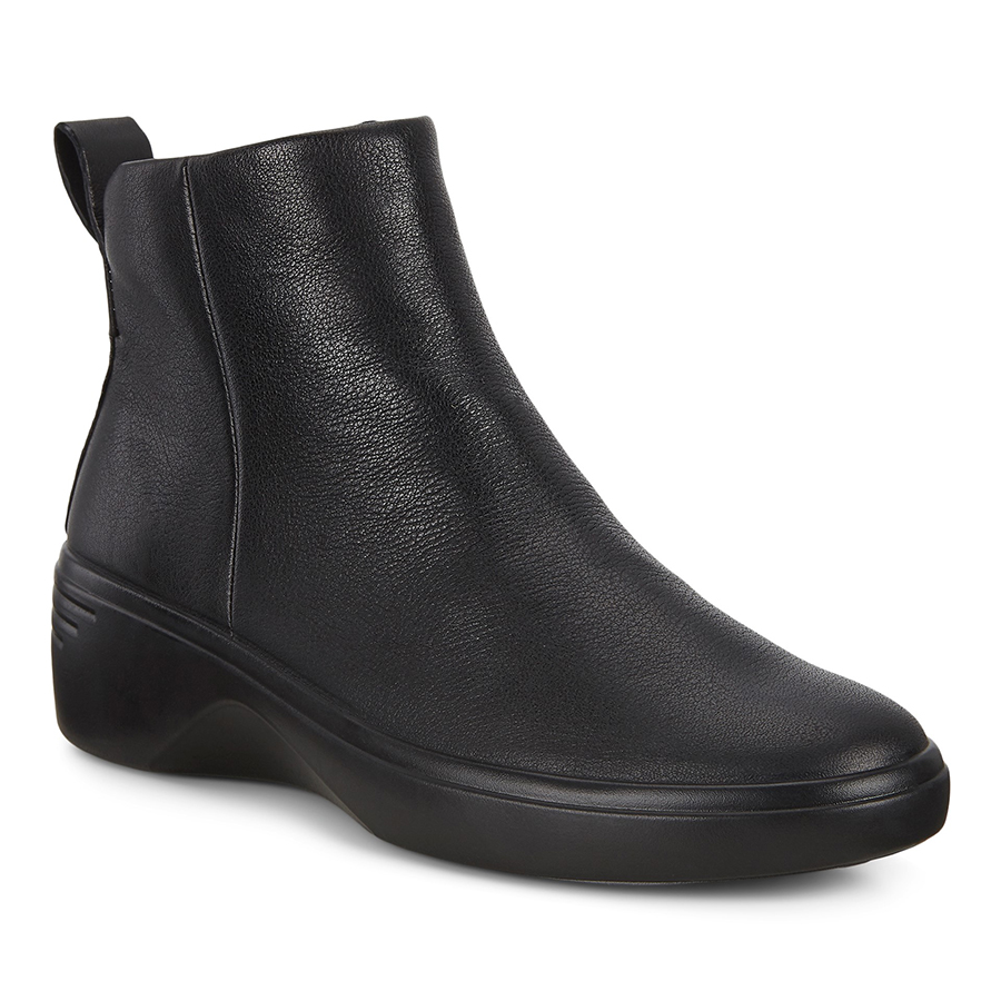 Ecco Boot Soft 7 Wedge W Nero 51052