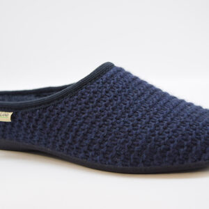 Grunland Pantofola Ap.dietro Lana Estraibile Blu