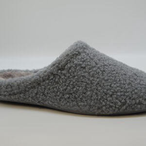 Grunland Pantofola Teddy Aperta  Con Plantare Grigio