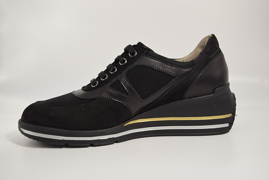 Tomasi Sneaker Francesina Calzata 8.5 Nero