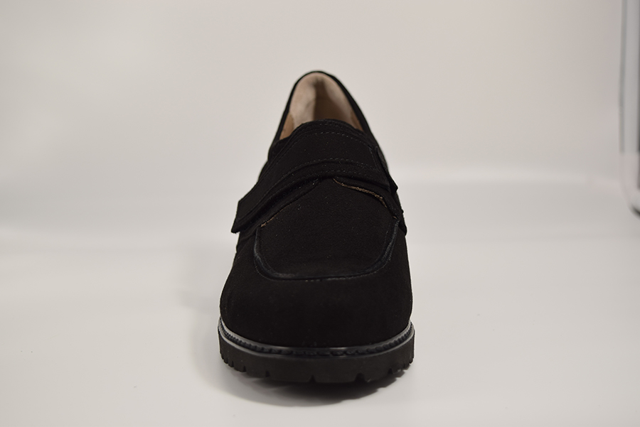 Tomasi Scarpa Mocassino Con Velcro C Nero