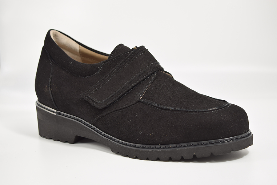 Tomasi Scarpa Mocassino Con Velcro C Nero
