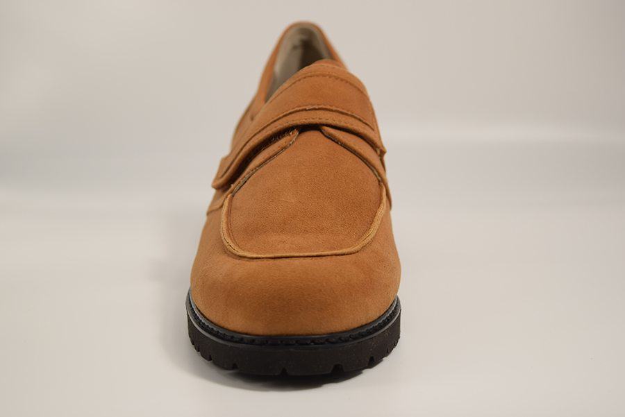 Tomasi Scarpa Mocassino Con Velcro C Ruggine