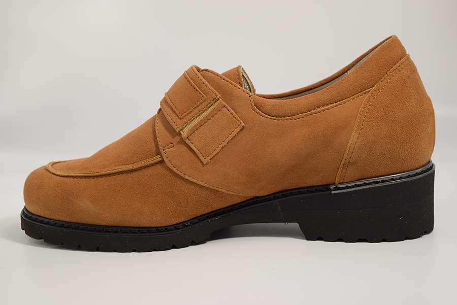 Tomasi Scarpa Mocassino Con Velcro C Ruggine