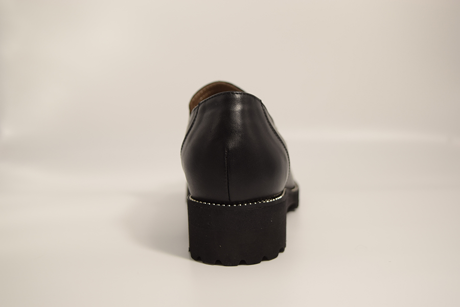 Tomasi Scarpa Slip On Con Frangia E Nappine  Calzata 9 Nero