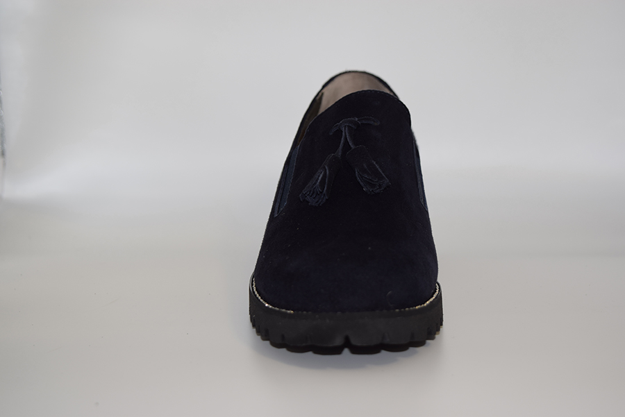 Tomasi Scarpa Slip On  Con Fiocchetti Calzata 9 C Blu
