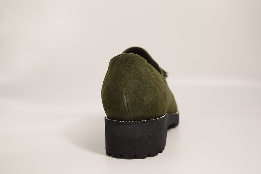 Tomasi Scarpa Slip On  Con Fiocchetti Calzata 9 C Pino