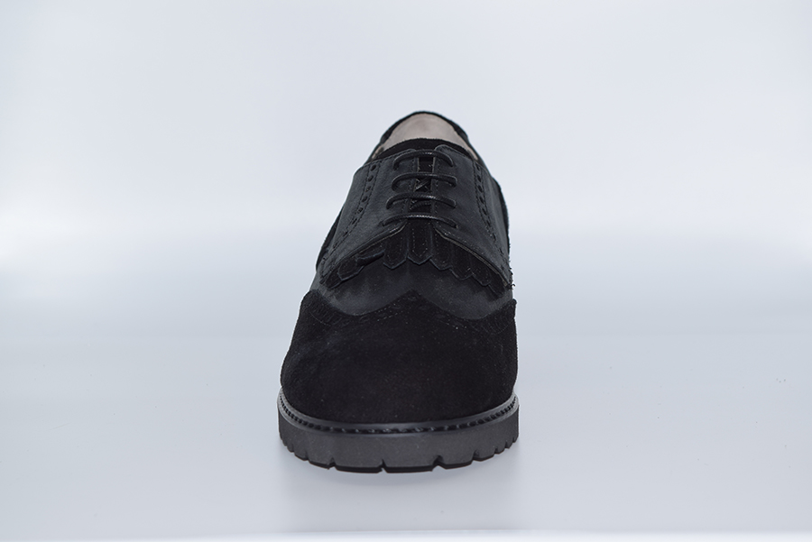 Tomasi Scarpa Francesina Con Frangia Calzata 9 C Nero
