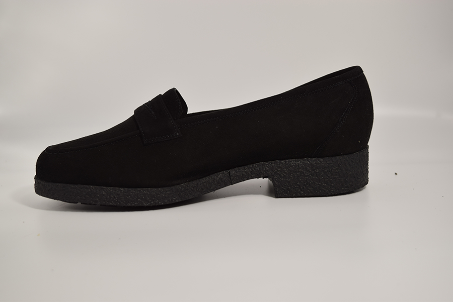 L'artigiana Mocassino Donna 8431 INV. Cashmere Nero