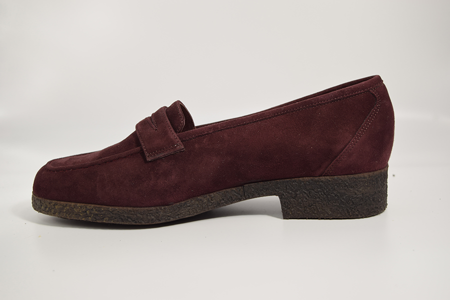 L'artigiana Mocassino Donna 8431 INV. Velukid 83 Bordo