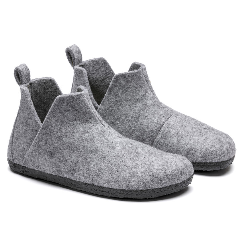 Birkenstock Pantofola Andermatt Felt 1017516 Light Gray