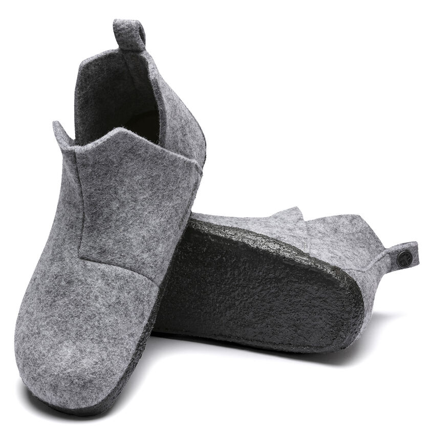 Birkenstock Pantofola Andermatt Felt 1017516 Light Gray