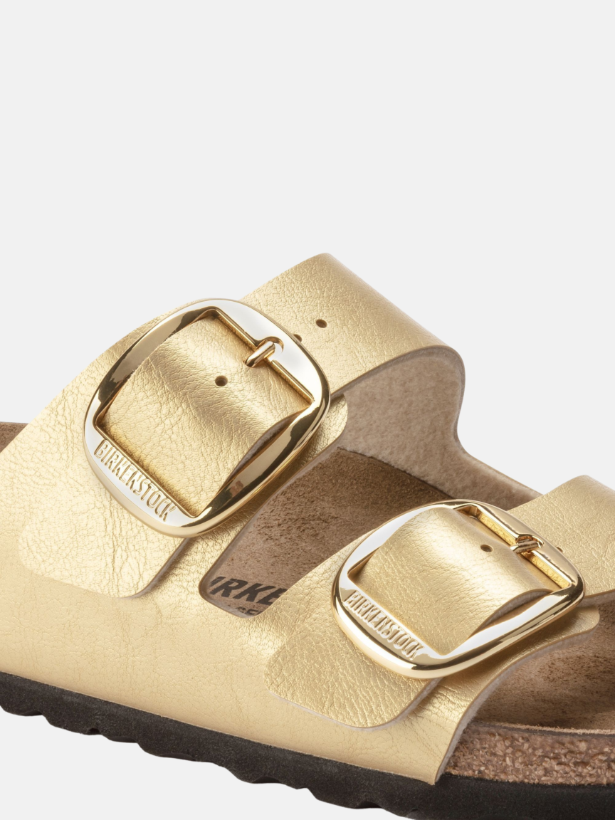 Birkenstock Ciabatta Arizona Big Buckle Birko Flor Graceful 1021298 Gold