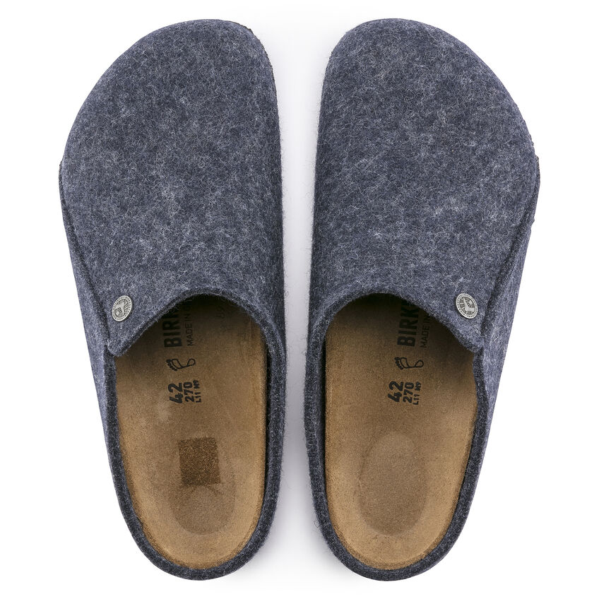 Birkenstock Pantofola Zermatt Rivet Felt 1017523 Dark Blue