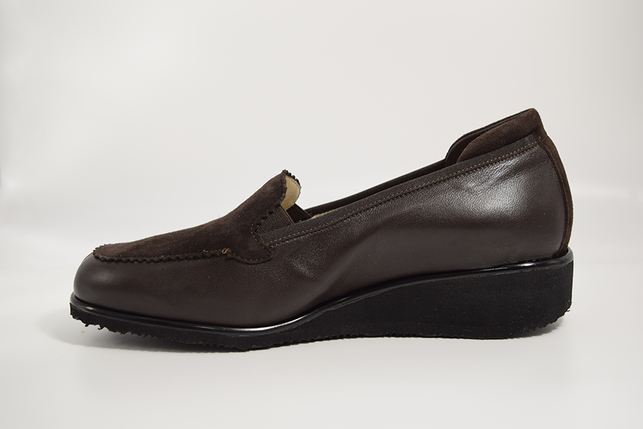 Marro Slip On 2 Elastici  Con Vaschetta 5671 Tmoro