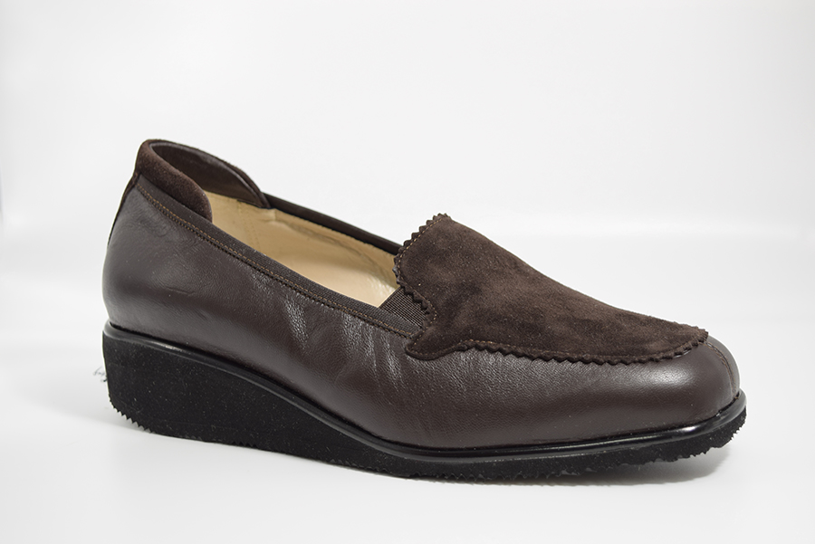 Marro Slip On 2 Elastici  Con Vaschetta 5671 Tmoro