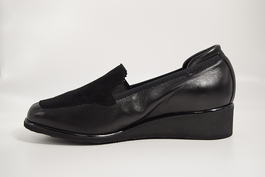 Marro Slip On 2 Elastici  Con Vaschetta 5671 Nero