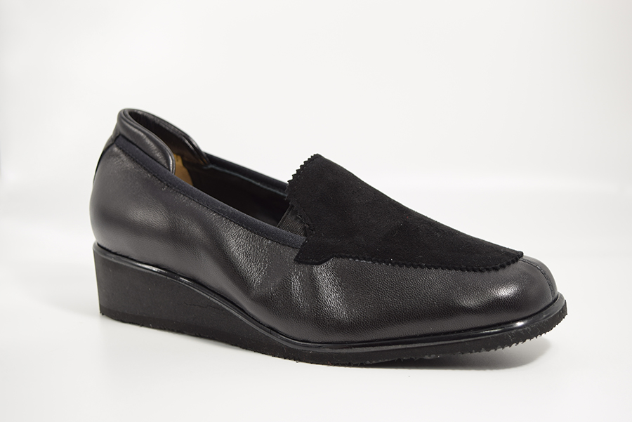 Marro Slip On 2 Elastici  Con Vaschetta 5671 Nero