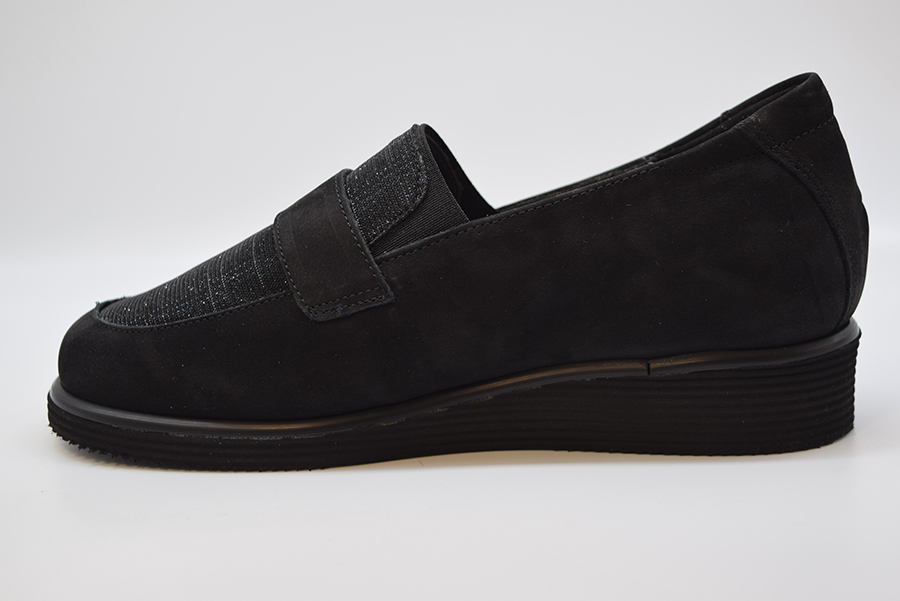 Tomasi Slip On Nabuk STELLA C Nero