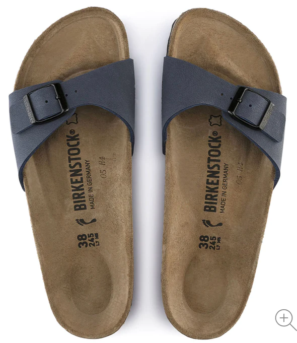 Birkenstock Ciabatta Madrid Birkibuc 040123 Navy