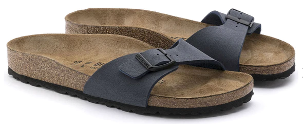 Birkenstock Ciabatta Madrid Birkibuc 040123 Navy