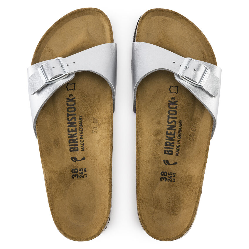 Birkenstock Ciabatta Madrid Birko-flor 040413 Silver