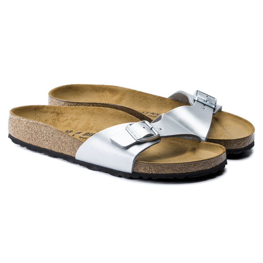 Birkenstock Ciabatta Madrid Birko-flor 040413 Silver