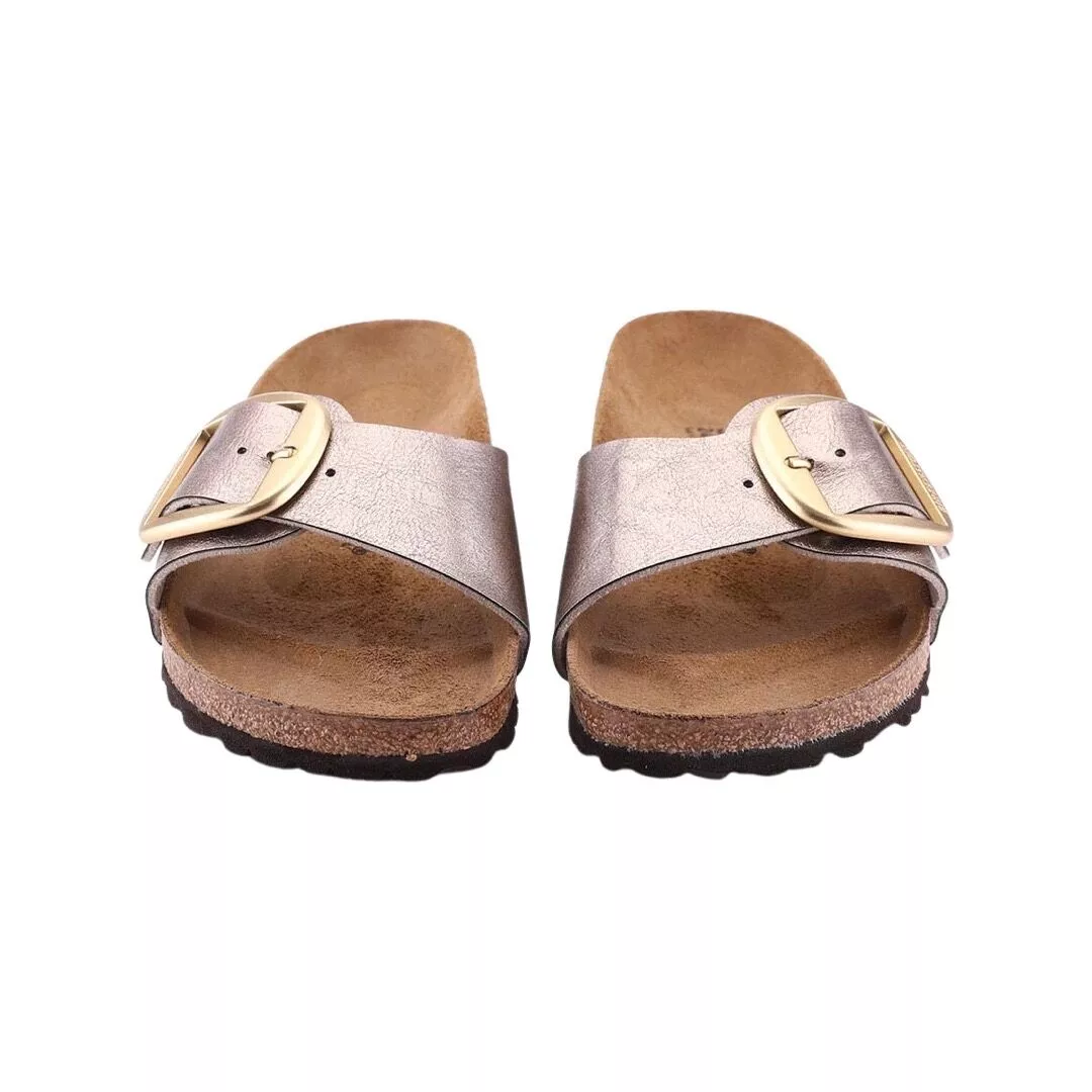 Birkenstock Ciabatta Madrid Big Buckle Birko Flor Graceful 1016237 Taupe