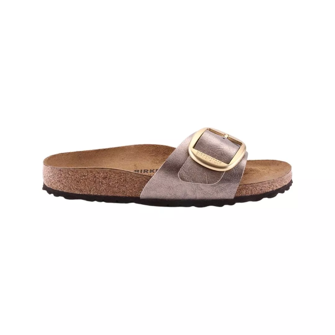 Birkenstock Ciabatta Madrid Big Buckle Birko Flor Graceful 1016237 Taupe