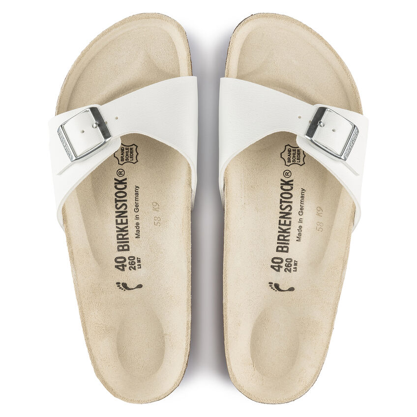 Birkenstock Ciabatta Madrid Birko Flor 040733 White