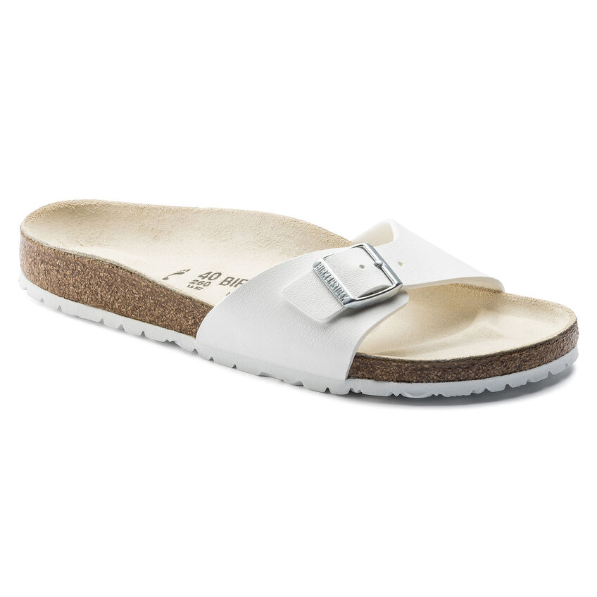 Birkenstock Ciabatta Madrid Birko Flor 040733 White