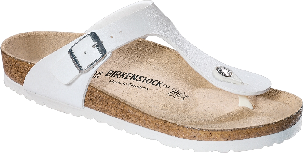 Birkenstock Ciabatta Infradito Gizeh Birko Flor 043731 White