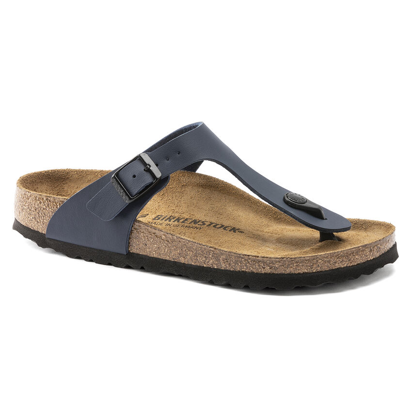 Birkenstock Ciabatta Infradito Gizeh Birko Flor Blue 143621 Blue