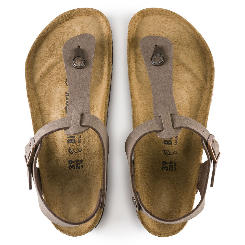 Birkenstock Sandalo Kairo Birkibuc 147131 Mocca