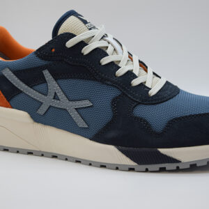Allrounder Sneakers Uomo Calzata H SPEED C.suede 04/air Mesh 04 Denim/coronet Blue