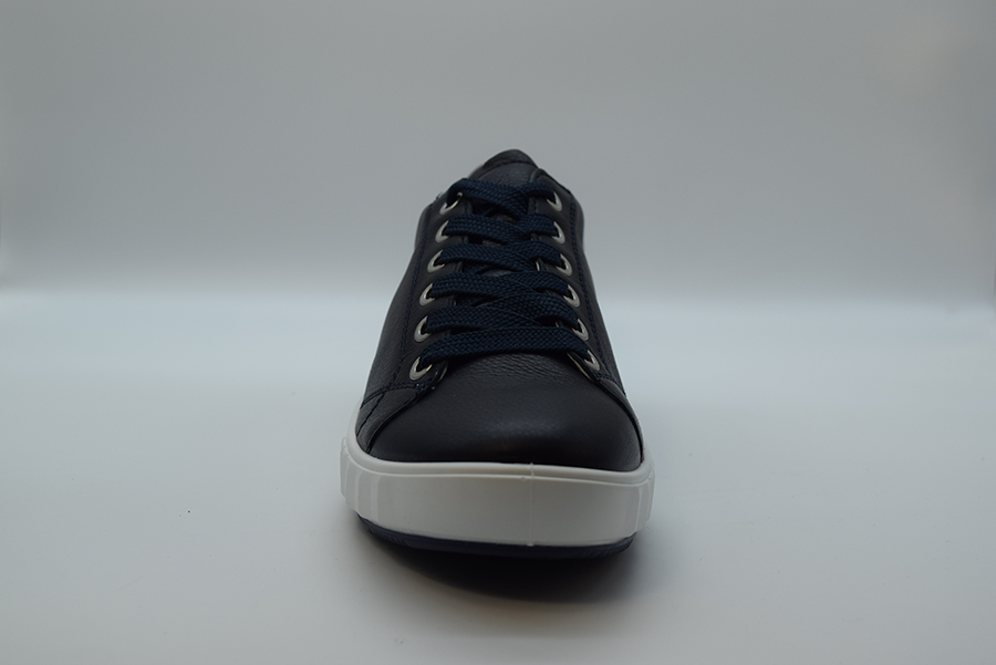 Ara Sneaker Stringata Liscia- Linea Avio- Zeppa 35mm 12-13640 02 Blau