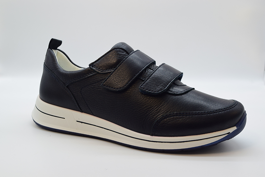 Ara Sneaker Velcri-linea Osaka-zeppa 30mm 12-24806 02 Blau