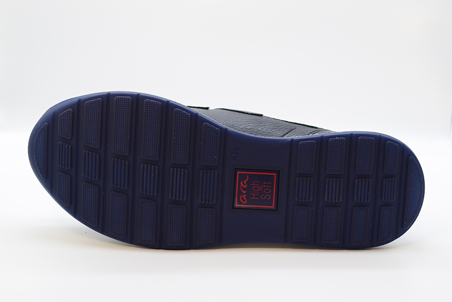 Ara Sneaker Velcri-linea Osaka-zeppa 30mm 12-24806 02 Blau